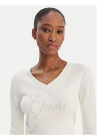 Guess Sweter W6RR50 Z2NQ2 Écru Regular Fit. Materiał: wiskoza #2