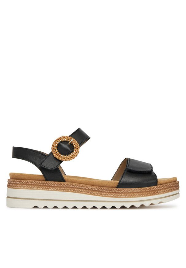 Sandały Remonte. Kolor: czarny