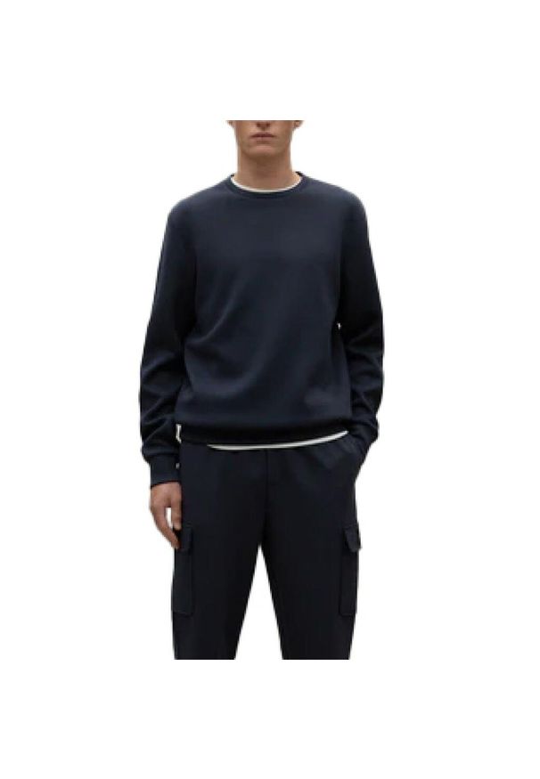 Ecoalf Model Agadiralf Sweatshir Kolor Niebieski. Kolor: niebieski. Materiał: tkanina. Styl: sportowy