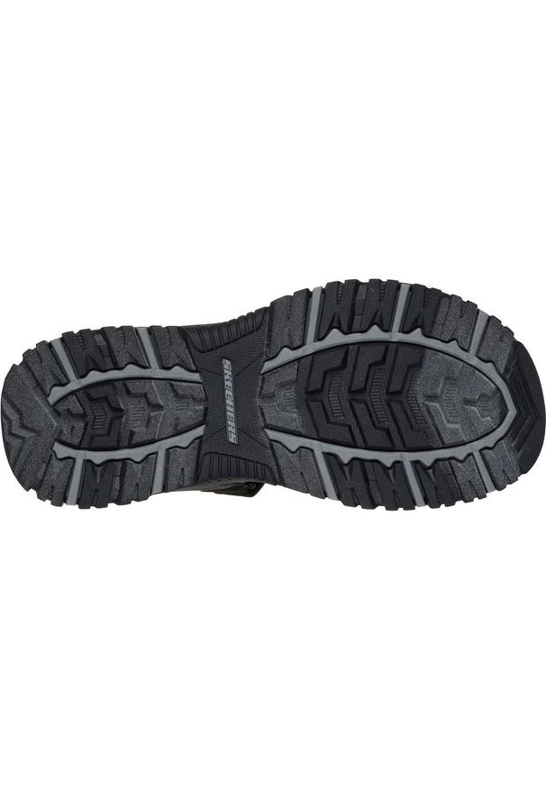 skechers - Sandały męskie SKECHERS Prewitt Rigdon. Kolor: czarny. Sport: pływanie, fitness