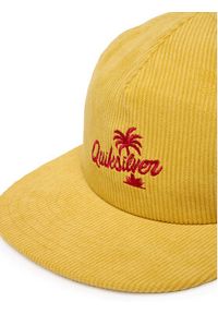 Quiksilver Czapka z daszkiem AQYHA05458 Żółty. Kolor: żółty. Materiał: materiał #3