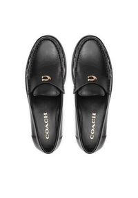 Coach Mokasyny Jolene Lthr Loafer CK017 Czarny. Kolor: czarny. Materiał: skóra #5