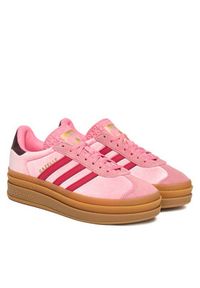 Adidas - adidas Sneakersy Gazelle Bold JR5964 Różowy. Kolor: różowy. Materiał: skóra, zamsz. Model: Adidas Gazelle #5