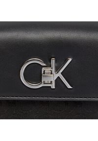 Calvin Klein Torebka Re-Lock Mini K60K612642 Czarny. Kolor: czarny