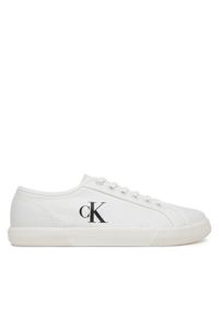 Calvin Klein Jeans Tenisówki Ess Vulc Low Cv Mg Wn YW0YW01762 Czarny. Kolor: czarny. Materiał: materiał