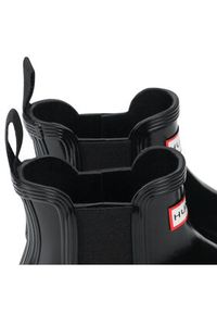 Hunter Kalosze Original Chelsea Gloss WFS2078RGL Czarny. Kolor: czarny. Materiał: kauczuk #5