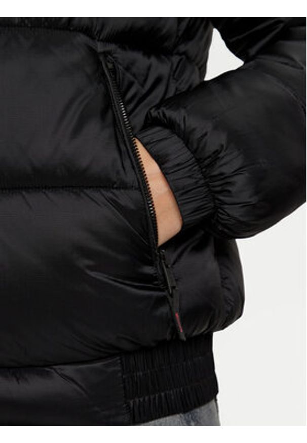 Guess Kurtka puchowa W4PL3M WH0J0 Czarny Regular Fit. Kolor: czarny. Materiał: syntetyk