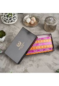 Portfel skórzany PAOLO PERUZZI IN-37-OR kolorowy. Materiał: skóra. Wzór: kolorowy #1