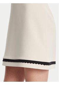 Elisabetta Franchi Sukienka koktajlowa AB70352E2 Beżowy Regular Fit. Kolor: beżowy. Materiał: syntetyk. Styl: wizytowy #4