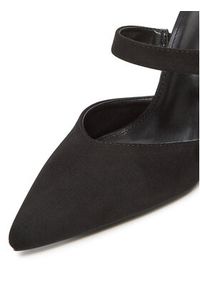 DeeZee Klapki HT78401-7 Czarny. Kolor: czarny. Materiał: materiał #3