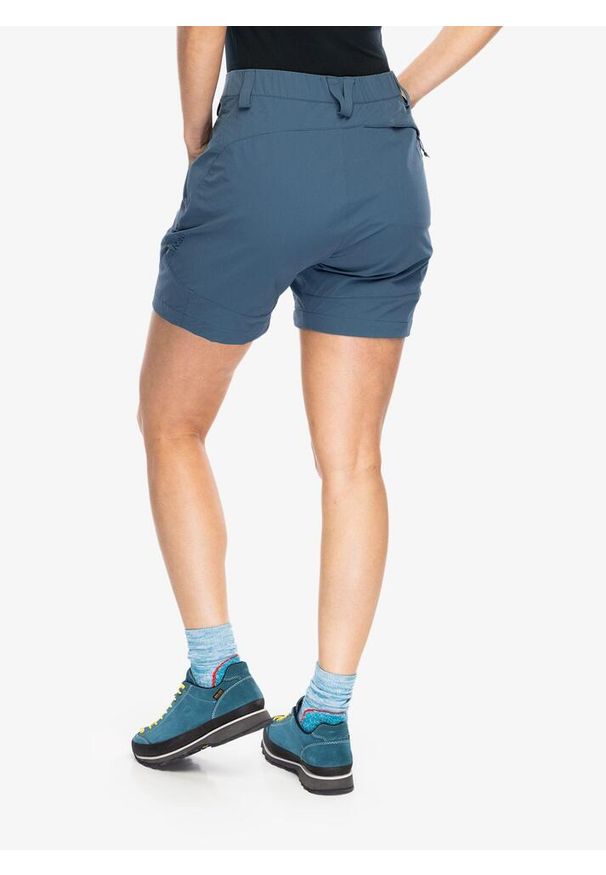 Spodenki turystyczne damskie Rab Torque Mountain Shorts. Kolor: niebieski
