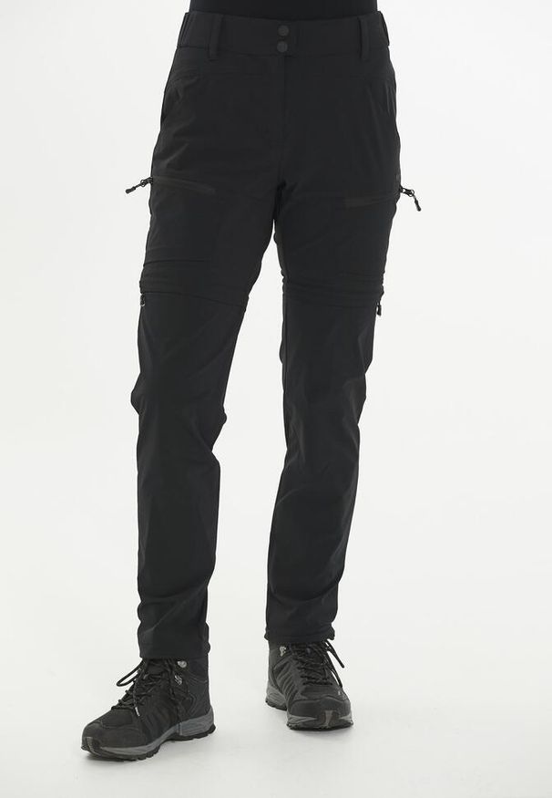 Spodnie damskie Whistler Bisbee Zip Off. Kolor: czarny