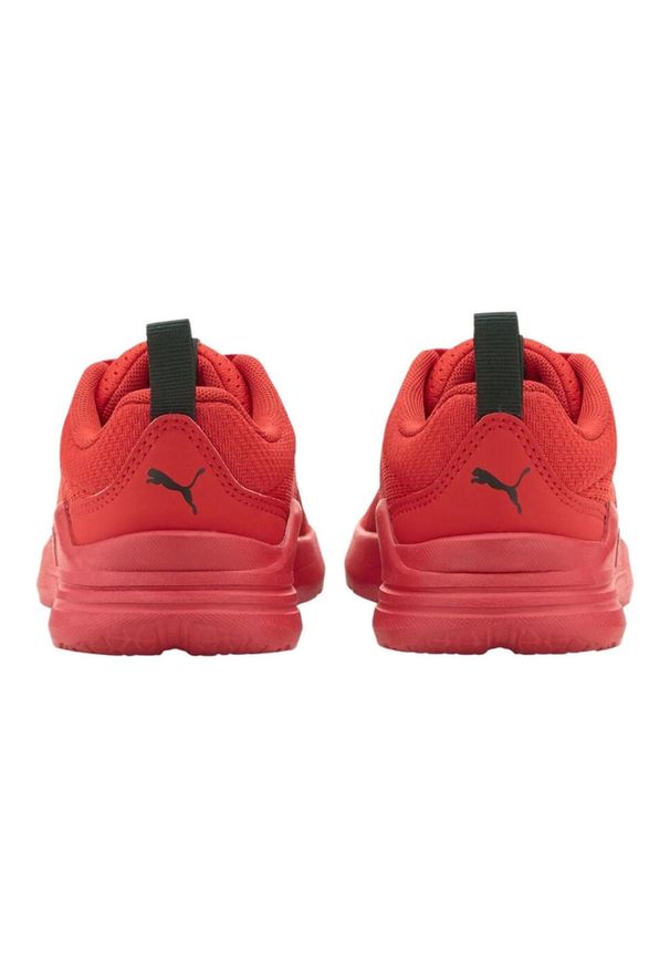 Puma - Przewodowe Buty Do Biegania Dla Dzieci. Kolor: czerwony. Sport: turystyka piesza