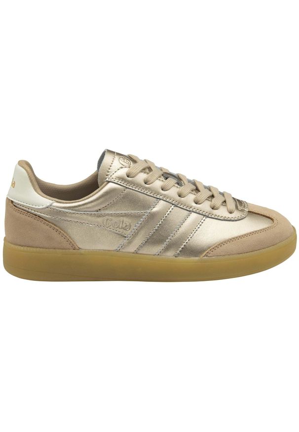 Sneakersy damscy Gola Viper Metallic Trainer. Okazja: na co dzień. Kolor: żółty