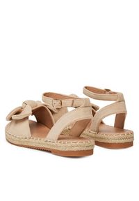 DeeZee Espadryle LE601-107 Beżowy. Kolor: beżowy. Materiał: materiał #5