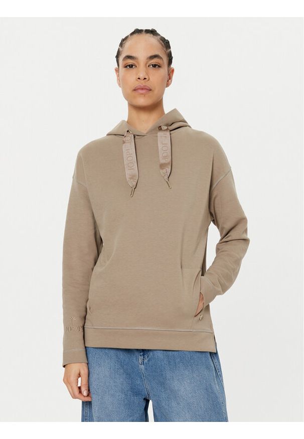 JOOP! Bluza 58 JW223JE158 30032522 Beżowy Regular Fit. Kolor: beżowy. Materiał: syntetyk, bawełna