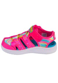 skechers - Sandały dziewczęce, Jumpsters Sandal - Sprinkle Wonder. Kolor: różowy