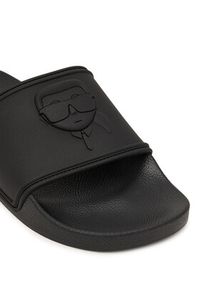Karl Lagerfeld - KARL LAGERFELD Klapki Kondo II KL70009C Czarny. Kolor: czarny. Materiał: syntetyk #4