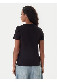 Tommy Jeans T-Shirt Flag DW0DW22562 Czarny Regular Fit. Kolor: czarny. Materiał: bawełna #2
