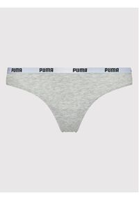 Puma Komplet 3 par stringów 907590 Kolorowy. Materiał: bawełna. Wzór: kolorowy #6