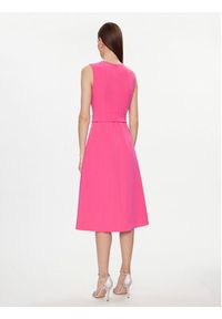 Nissa Sukienka koktajlowa RC14788 Różowy Slim Fit. Kolor: różowy. Materiał: syntetyk. Styl: wizytowy #3