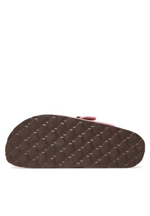DeeZee Klapki W23Q22095 Różowy. Kolor: różowy. Materiał: zamsz, skóra