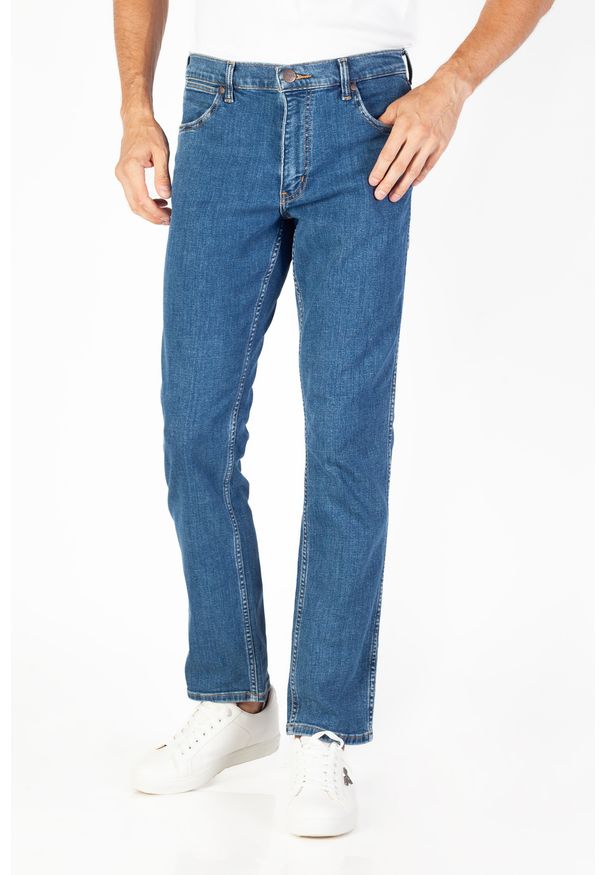 Wrangler - WRANGLER GREENSBORO MĘSKIE SPODNIE JEANSOWE JEANSY DŻINSY ALIVE 112339308 W15Q007145