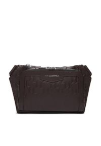 Karl Lagerfeld - KARL LAGERFELD Plecak A1M30004 Brązowy. Kolor: brązowy. Materiał: skóra #1