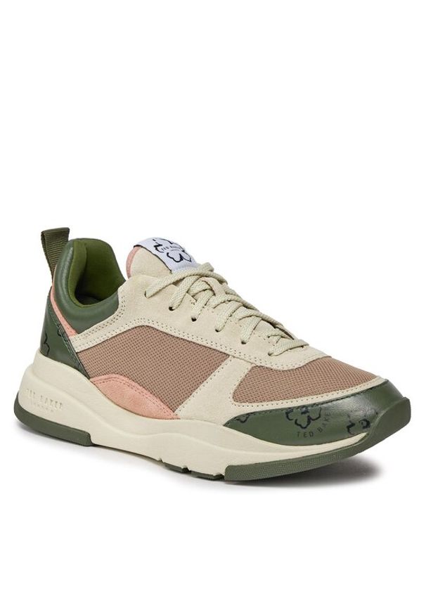 Ted Baker Sneakersy 257320 Kolorowy. Materiał: skóra. Wzór: kolorowy