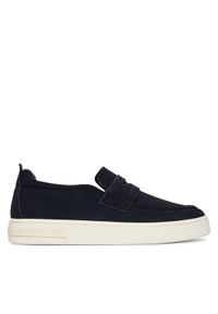 Armani Exchange Loafersy XM002632 AF19687 ZB004 Granatowy. Kolor: niebieski. Materiał: zamsz, skóra #1