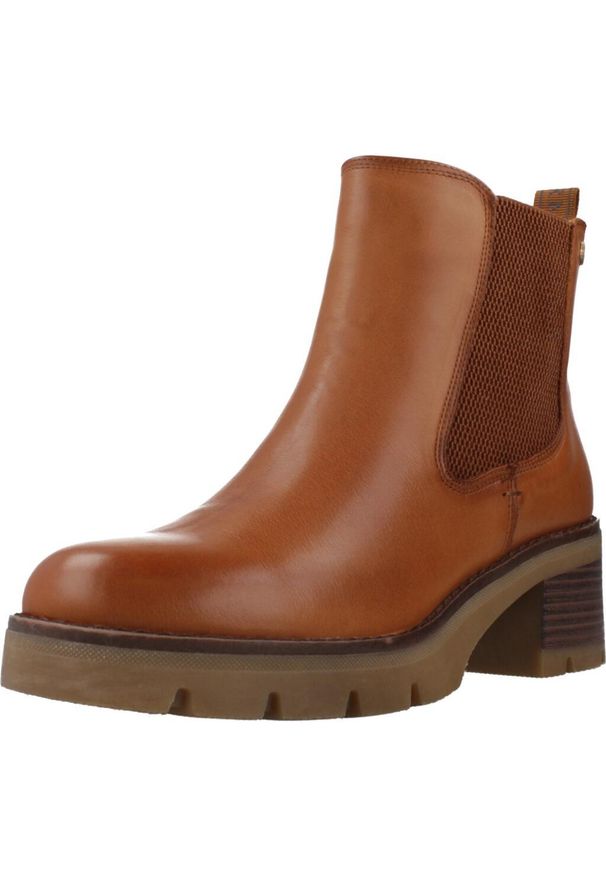 Carmela - CARMELA 162573C Brązowy. Kolor: brązowy. Materiał: tkanina, skóra. Styl: sportowy