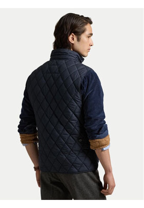 Polo Ralph Lauren Kamizelka 710940375001 Granatowy Regular Fit. Typ kołnierza: polo. Kolor: niebieski. Materiał: syntetyk