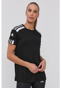 adidas Performance T-shirt GN5757 damski kolor czarny. Okazja: na co dzień. Kolor: czarny. Materiał: materiał. Wzór: nadruk. Styl: casual #3