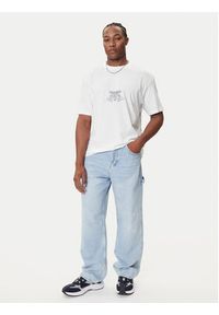 Hugo - HUGO T-Shirt Duarms 50542817 Biały Oversize. Kolor: biały. Materiał: bawełna #5