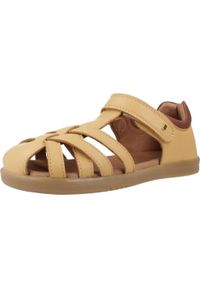 Sandały BOBUX CROSS JUMP Jasnobrązowy. Kolor: brązowy, beżowy, wielokolorowy. Materiał: skóra. Sezon: lato #1