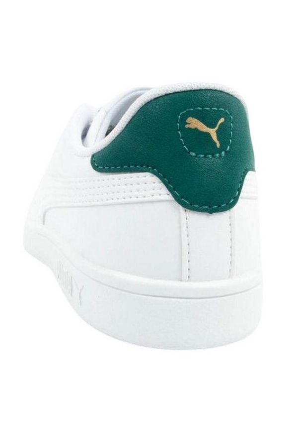 Puma - Skórzane Buty Treningowe Dla Dorosłych Unisex Smash 3.0. Kolor: biały. Materiał: skóra. Sport: turystyka piesza