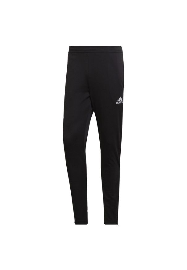 Adidas - Entrada 22 Training Pants. Kolor: czarny. Materiał: poliester, materiał. Sport: piłka nożna