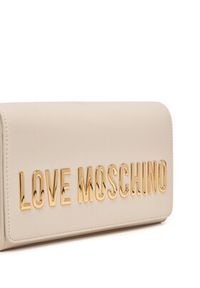 Love Moschino - LOVE MOSCHINO Torebka JC4103PP1NKD0110 Beżowy. Kolor: beżowy. Materiał: skórzane #4