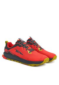 Altra Buty do biegania Lone Peak 9+ AL0A85RG6 Czerwony. Kolor: czerwony. Materiał: materiał #3