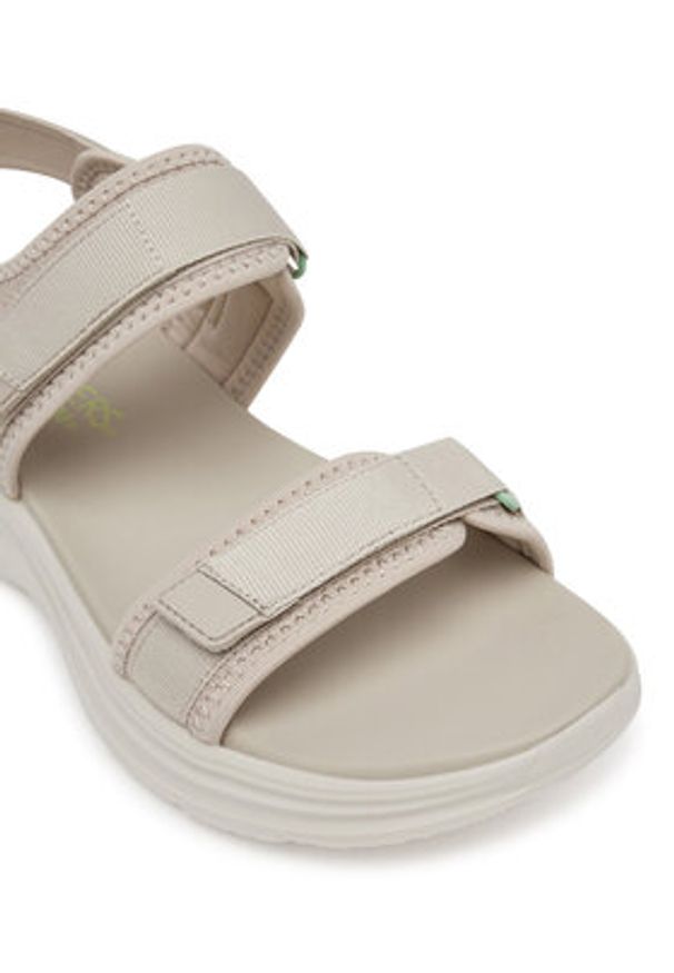 skechers - Skechers Sandały Vapor Foam-Laidback Moments 120009/NTAQ Beżowy. Kolor: beżowy. Materiał: materiał