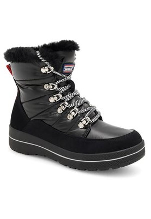 Beverly Hills Polo Club Trzewiki WS6219-04 Czarny. Kolor: czarny. Materiał: materiał