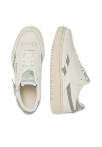 Reebok Sneakersy EO-CLUB C DOUBLE REVENGE 100244645 Écru. Materiał: skóra. Model: Reebok Club #8