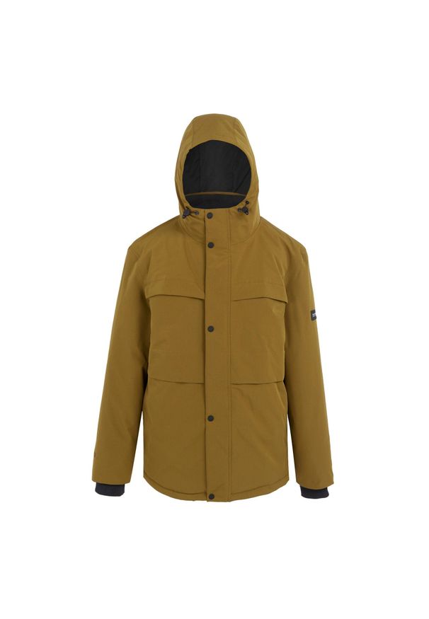 Regatta - Męska Kurtka Ocieplana Ronin II. Kolor: brązowy, niebieski, wielokolorowy. Sport: turystyka piesza