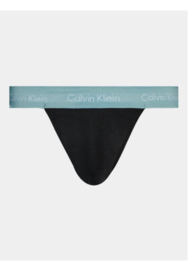 Calvin Klein Underwear Komplet 3 par slipów Jock Strap 000NB3363A Czarny. Kolor: czarny. Materiał: bawełna