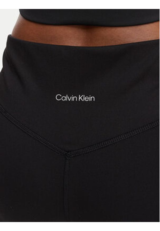 Calvin Klein Performance Legginsy LVGWS6L644 Czarny Flared Leg. Kolor: czarny. Materiał: syntetyk