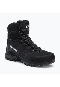Scarpa - Buty trekkingowe SCARPA Rush Polar GTX. Kolor: czarny. Materiał: polar. Styl: sportowy. Sport: turystyka piesza