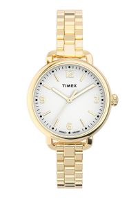 Timex zegarek TW2U60600 Standard Demi. Kolor: złoty. Materiał: materiał #1