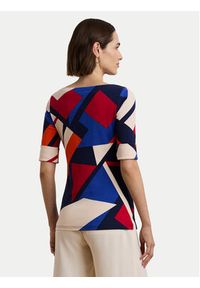 Lauren Ralph Lauren - LAUREN RALPH LAUREN Bluzka 200957666001 Kolorowy Slim Fit. Materiał: bawełna. Wzór: kolorowy #4