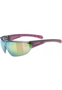 Okulary rowerowe dla dorosłych Uvex EQUATE. Kolor: różowy. Sport: turystyka piesza #1