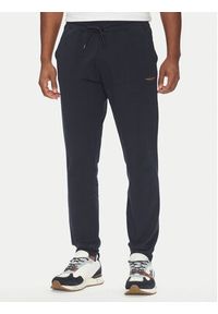 Aeronautica Militare Dres 251TF086F459 Granatowy Regular Fit. Kolor: niebieski. Materiał: bawełna